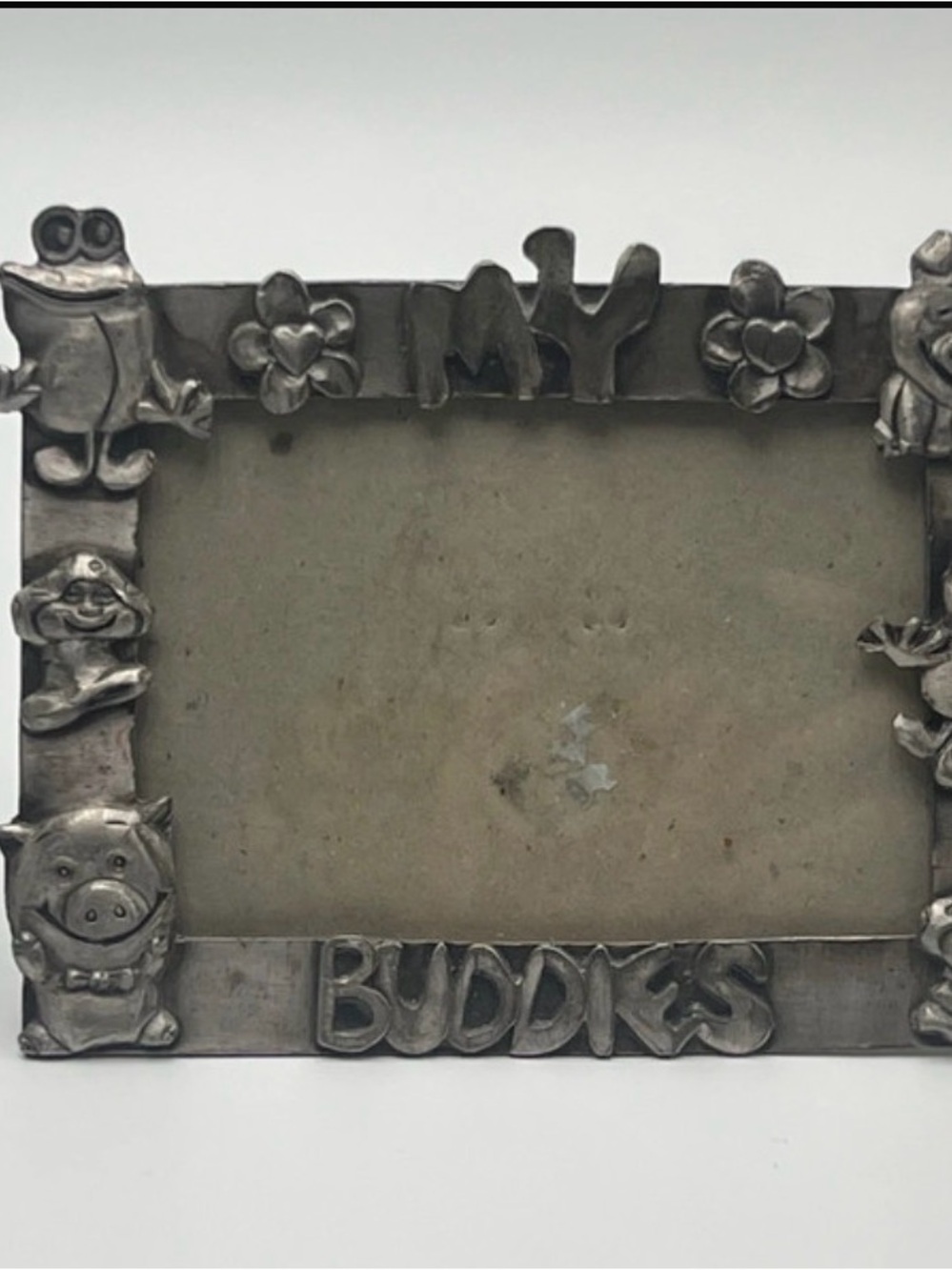 "My Buddies" Silver-Tone Picture Frame